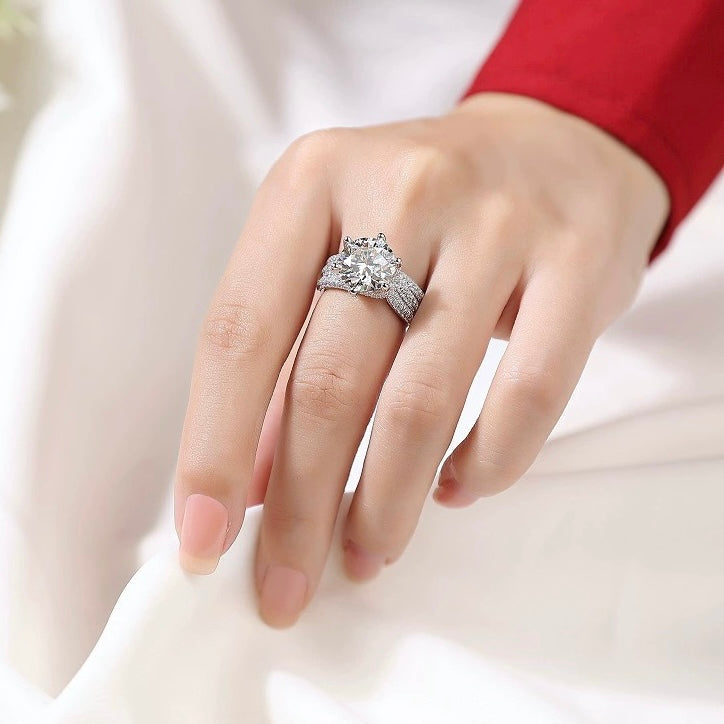 Magnetology Moissanite Diamond Ring💖💍LAST DAY SALE - 80% OFF